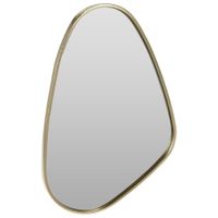 Lustro ścienne złote 28x40 cm