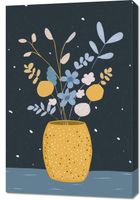 Obraz 60x90cm Wzory dla Dzieci, Dziewczynki i Chłopca - Waza