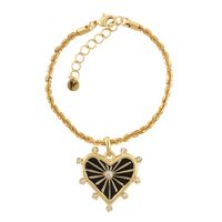 bransoletka z sercem z kolekcji bella (b23/zwe/42au)