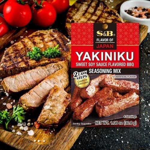 S&B Yakiniku Sweet Soy Sauce japońska przyprawa do BBQ 30,8g na Arena.pl