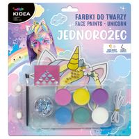 farbki do twarzy zestaw unicorn kidea 5507
