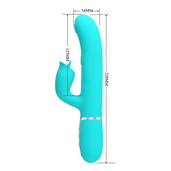 Pretty Love - Gigi Light Blue, 7 Thumping Functions 7 Licking Modes zdjęcie 9