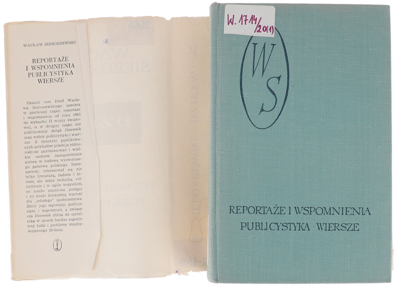 Wacław Sieroszewski Reportaże i wspomnienia 1963 zdjęcie 3
