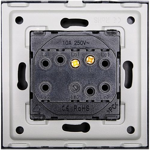 Włącznik Wyłącznik Światła Szklany Elektryczny Szkło Pojedynczy MIUUN na Arena.pl