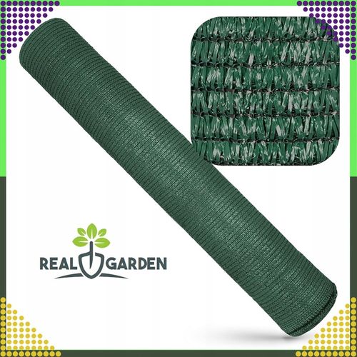 Siatka Cieniująca 1,5x50m Maskująca 95% Osłona Mata Na ogrodzenie Płot na Arena.pl