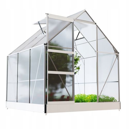 SZKLARNIA OGRODOWA POLIWĘGLAN DOMEK 1,9x1,95m 3,61m2 OCHRONA UV na Arena.pl