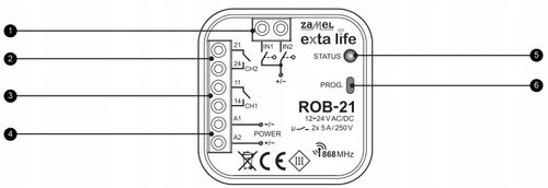 Kontroler EXTA LIFE TYP EFC-01 EXL10000009 ZAMEL na Arena.pl
