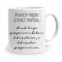 Kubek Prezent Dla Doktora Pewien Lekarz Napisał Z Nadrukiem Ze Zdjęciem