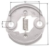 Sprzęgło NAC 75mm duże metalowe wykaszarki marketowe NZ33