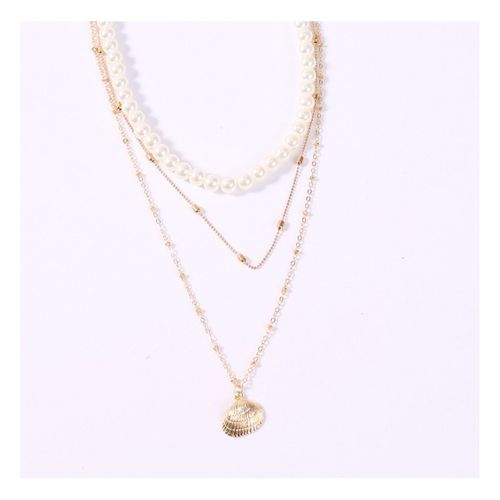 Naszyjnik Delikatny Długi Shell N711 na Arena.pl