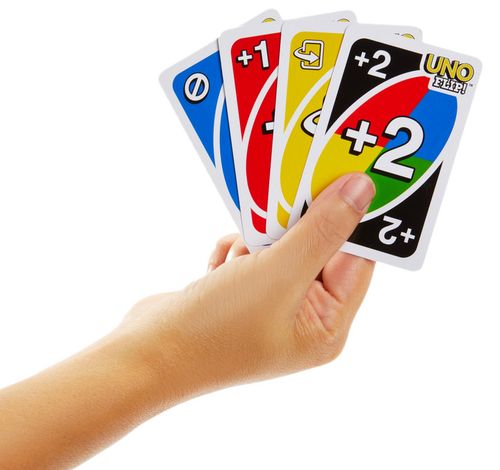 UNO FLIP! Mattel Gra karciana karty dwustronne do gry dla całej rodziny na Arena.pl