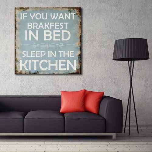 Deco Panel, If you want breakfast in bed 40x40 na Arena.pl