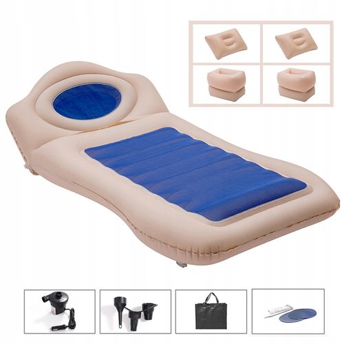 MATERAC DO SAMOCHODU ŁÓŻKO DO AUTA + POMPKA na Arena.pl