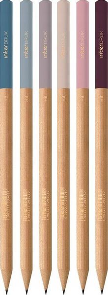 OŁÓWEK HB SATIN GOLD INTERDRUK zdjęcie 2