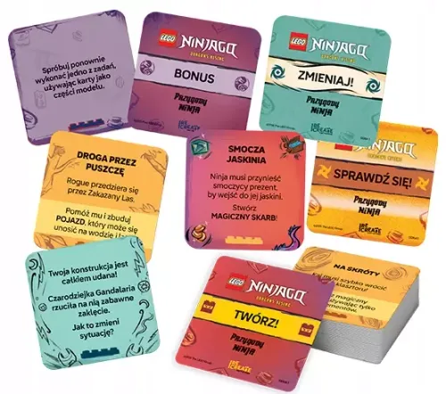 Lego Ninjago. Recreate. Karty Wyzwań. Przygody Ninja na Arena.pl