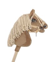 kantar dla konia hobby horse a4 zapinany mały - beżowy