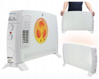 Grzejnik elektryczny Konwektorowy Energooszczędny 2000W DESCON Mocny Nawiew