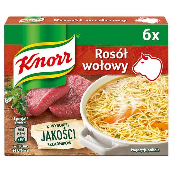 KNORR 3L Rosół Wołowy 60g zdjęcie 1