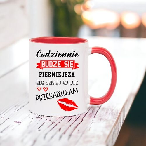 Kubek z nadrukiem prezent na DZIEŃ MATKI URODZINY dla MAMY TEŚCIOWEJ WZORY na Arena.pl