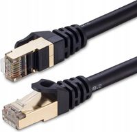 Kabel sieciowy Ethernet RJ45 Cat7 kat 7 AWG26 10 Gb/s 600MHz 25m