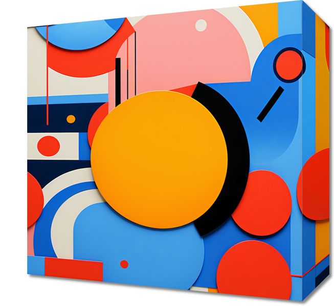 Obraz 30x30cm Kalejdoskop Emocji zdjęcie 1
