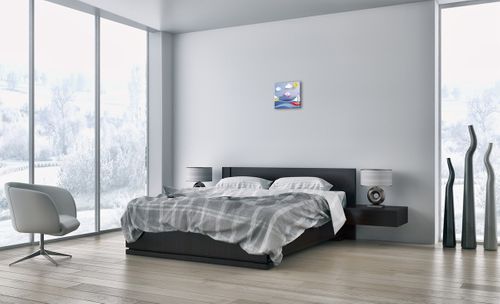 Obraz Na Płótnie - Statek Rysunek - 30X30 Cm - Ac30X30-2964 na Arena.pl