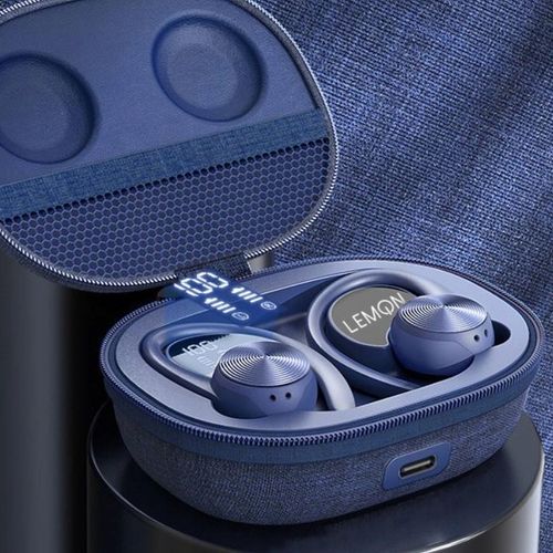 SPORTOWE SŁUCHAWKI BEZPRZEWODOWE BLUETOOTH DOUSZNE POWERBANK TWS LEMON na Arena.pl