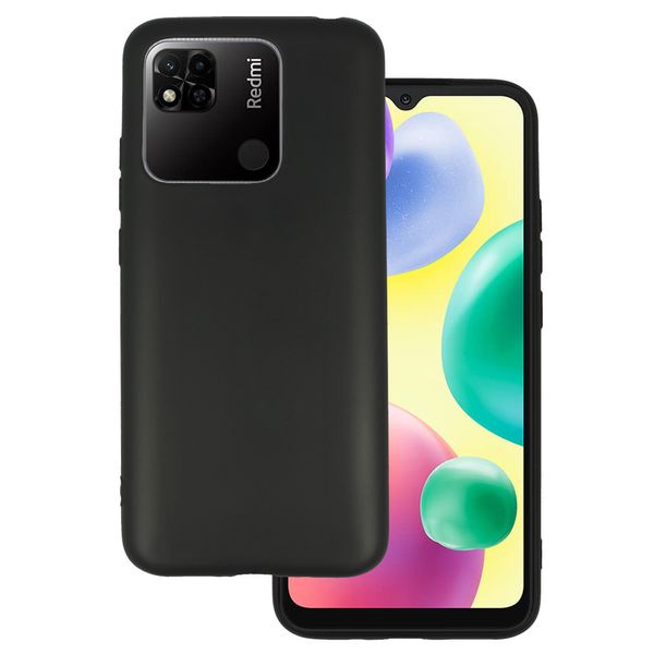 Back Case MATT do XIAOMI REDMI 10A Czarny zdjęcie 1