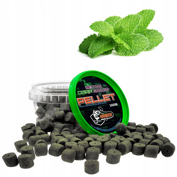 PELLET HACZYKOWY MARGROM 12mm 100g Mięta zdjęcie 2