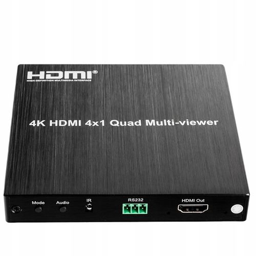 Splitter HDMI 4K Multi Viewer 4x1 Spacetronik SPH-MV41PIP-Q2 Rozdzielacz na Arena.pl