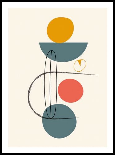 Plakat 50x70cm Równe Kompozycje na Arena.pl