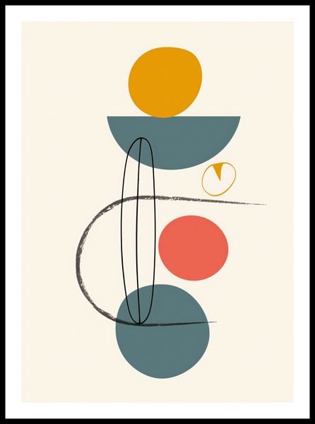 Plakat 50x70cm Równe Kompozycje zdjęcie 3