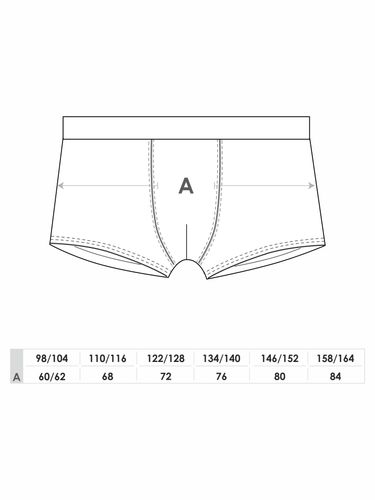 Majtki bokserki chłopięce czaszki 2PAK 158-164 YOCLUB na Arena.pl