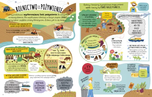 Książka z okienkami. Dbajmy o naszą planetę na Arena.pl