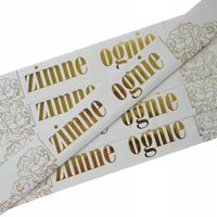 PIĘKNE DŁUGIE ZIMNE OGNIE WESELNE 70cm CS1970SW 150 sekund 20 sztuk