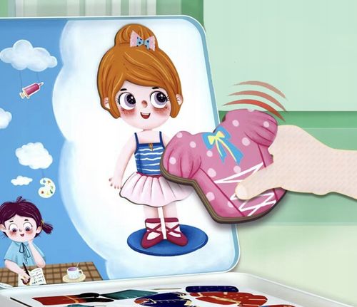 puzzle magnetyczne ubrania zkb-2013 na Arena.pl