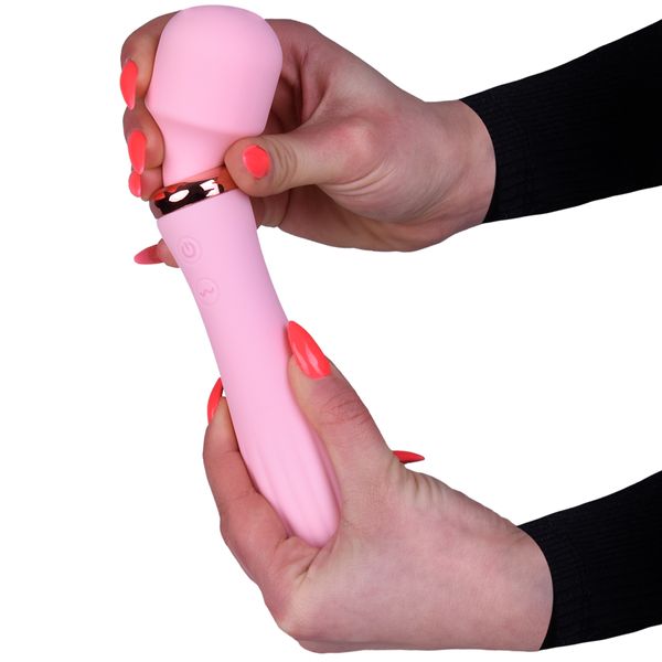 Podwójny Masażer Magic Wand I Wibrator W Jednym zdjęcie 2