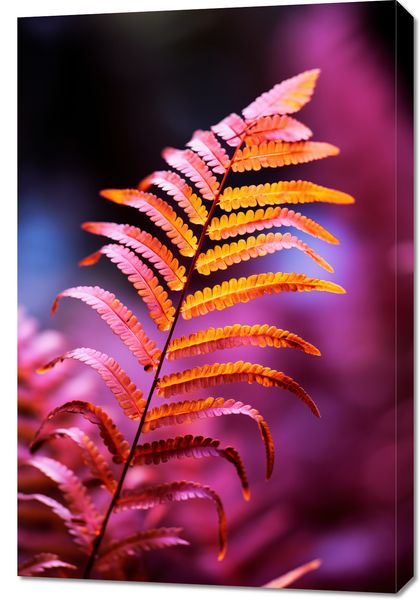 Obraz 60x90cm Ogień Jesieni zdjęcie 1