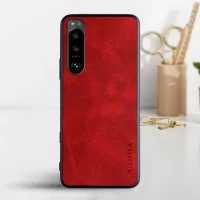 Etui AIORIA Vintage LEATHER do Sony Xperia 5 III czerwony