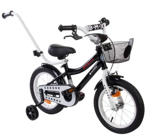 Rowerek BMX 14" Junior czarny na Arena.pl