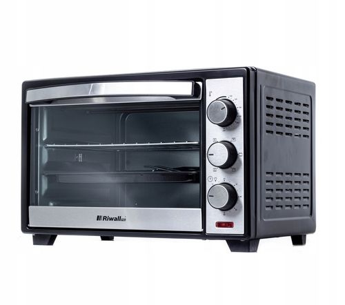 PIEKARNIK ELEKTRYCZNY RIWALL RPI-01 25L TERMOOBIEG ROŻNO GRILL na Arena.pl