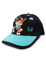 Czapka z daszkiem bejsbolówka chłopięca miś baseball czarna 50-54 YOCLUB