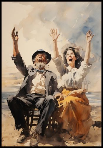 Plakat 68x98cm Chwile Radości na Arena.pl