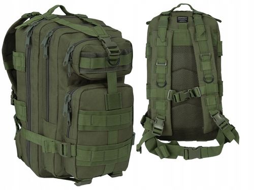 PLECAK WOJSKOWY TAKTYCZNY DOMINATOR SHADOW MIEJSKI GREEN ZIELONY OLIVE 30L na Arena.pl