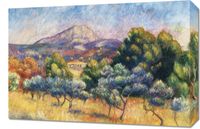 Obraz 60x40cm Montagne Sainte-Victoire, Pierre-Auguste Renoir
