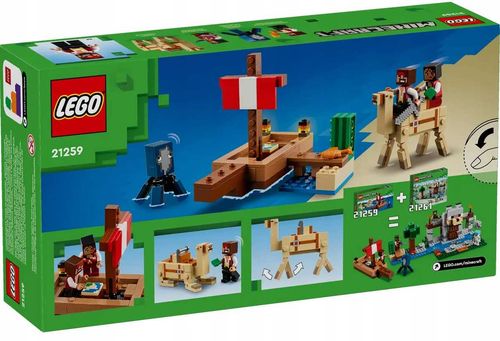 21259 - lego minecraft - rejs statkiem pirackim na Arena.pl