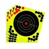 Tarcze STRZELECKIE Rozpryskowe SAMOPRZYLEPNE ZAKLEJKI 20.3cm 50szt