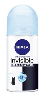 NIVEA BLACK&WHITE INVISIBLE PURE ROLL-ON KULKA