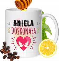 Kubek Dla Anieli Koleżanki Przyjaciółki Prezent Z Nadrukiem Biały 330Ml