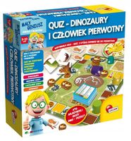I'M GENIUS QUIZ DINOZAURY I CZŁOWIEK PIERWOT 4374
